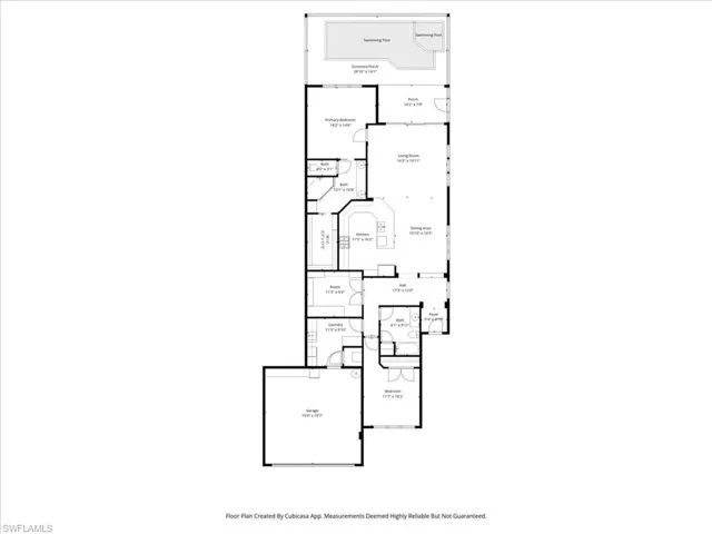 View of room layout
