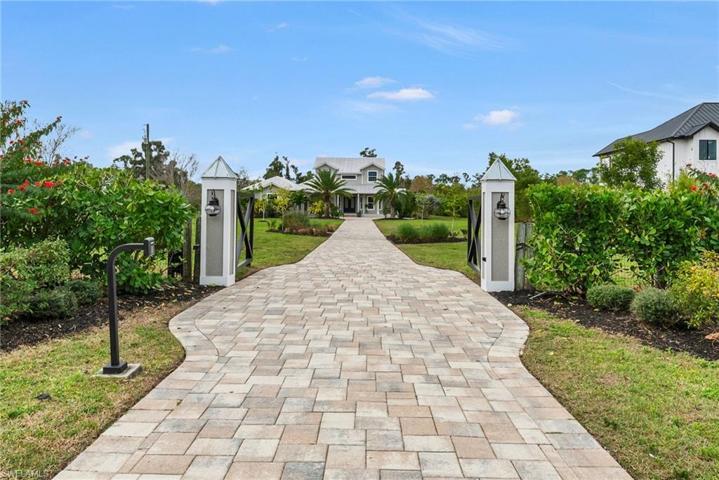 Gated Entrance to the 2.5 acres