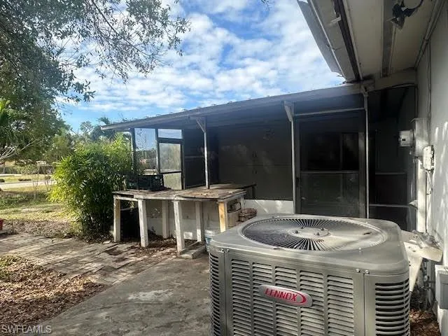 View of patio / terrace with cooling unit