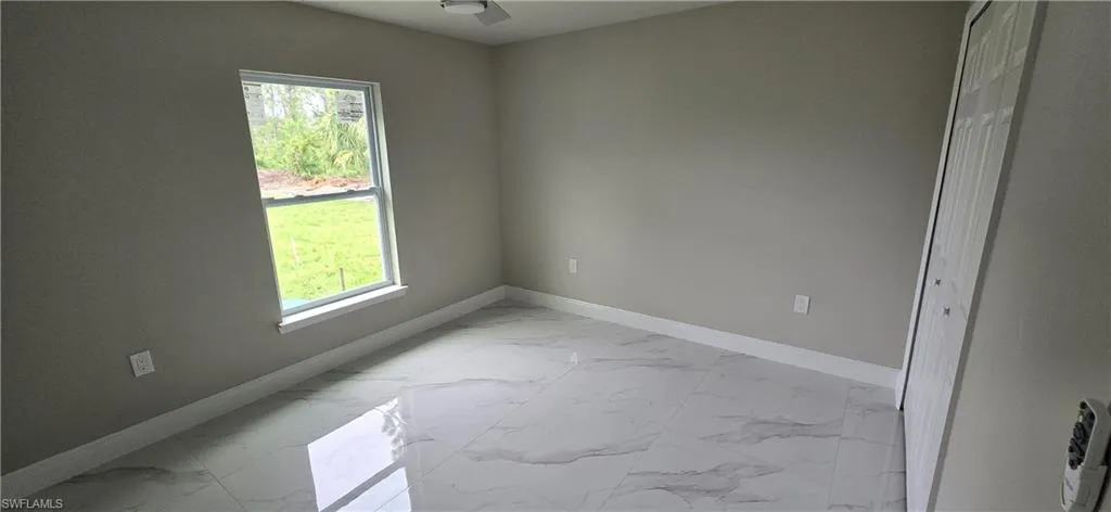 View of spare room