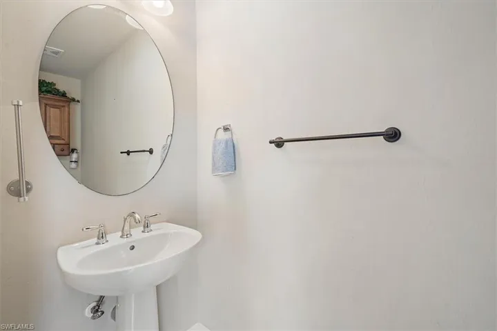 View of Pool bathroom