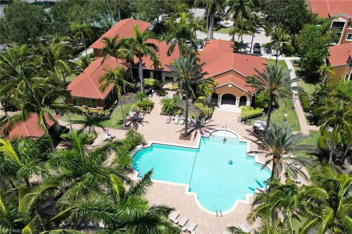 View of pool
