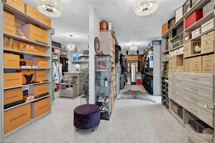 View of storage area