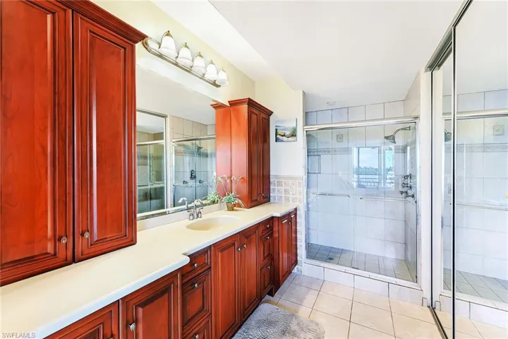Primary Bathroom with walk-in shower