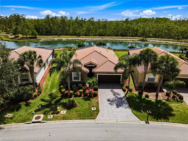 Ideally located just three miles east of I-75 in the heart of Estero, this home offers convenient access to premier shopping and dining, Miromar Outlets, Hertz Arena, Florida Gulf Coast University, beautiful Gulf beaches, and Southwest Florida International Airport.