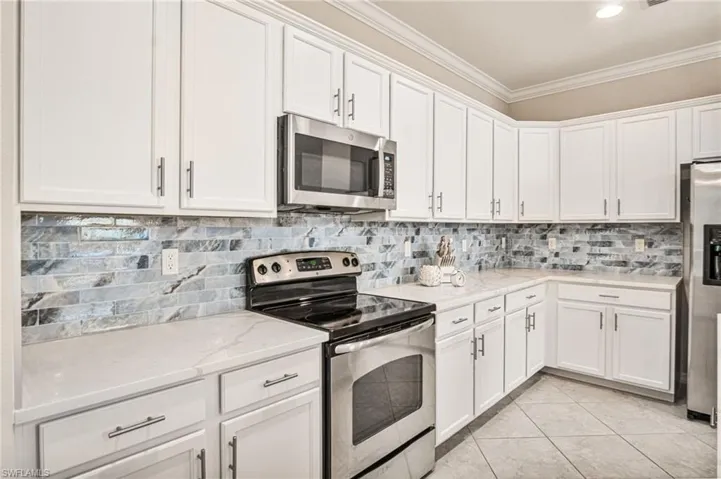 Ample storage and prep space.