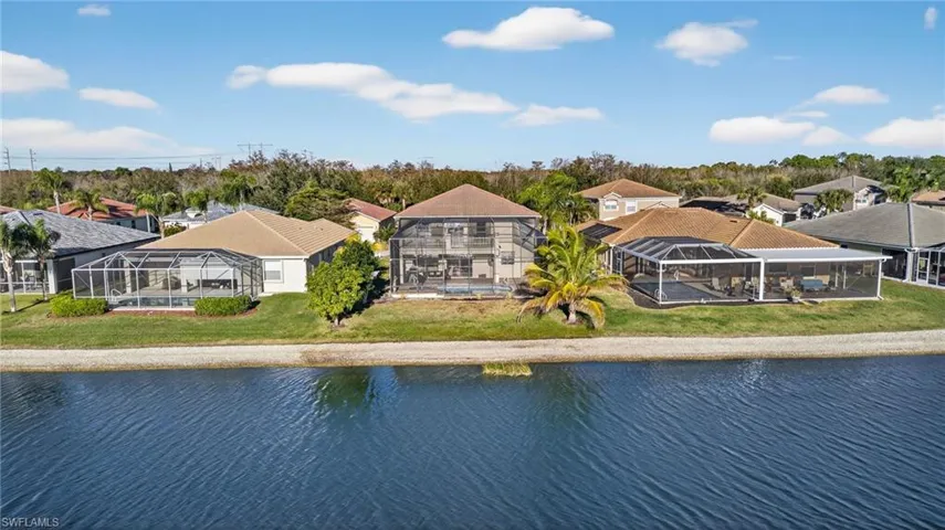 Water view with nearby suburban area