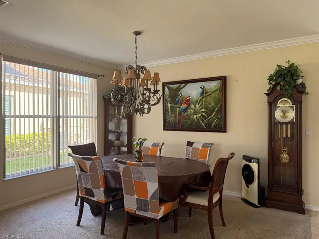 Aerial view of residential area with a nearby body of water