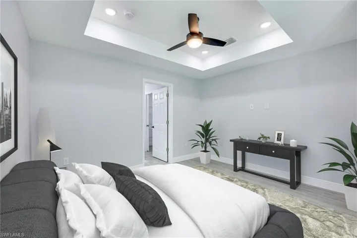 Staged - Master Bedroom