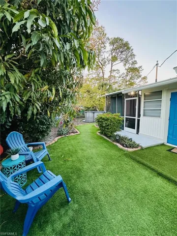 Inviting back yard