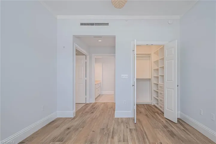 Master walk-in & bathroom