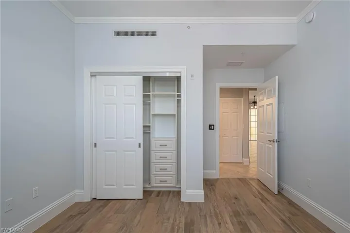 Bed #2 with custom closet