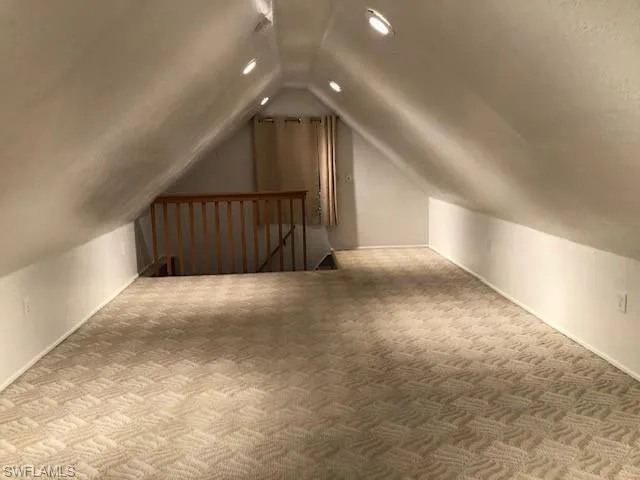 Loft in rear apartment