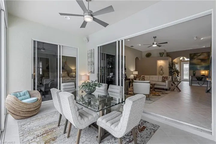 Lanai can be part of your living area.