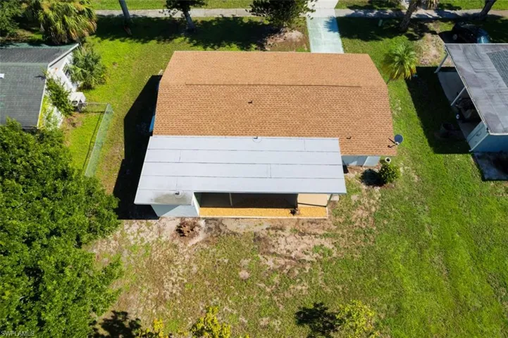 View of subject property