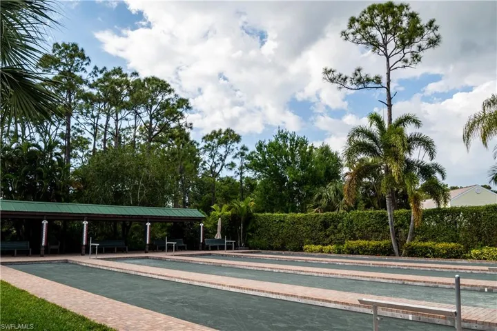 ... plus bocce courts, shuffleboard, cornhole, a sharing library and more!