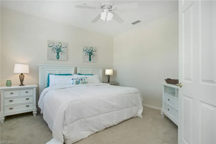 Spacious Den currently used as a 3rd Bedroom