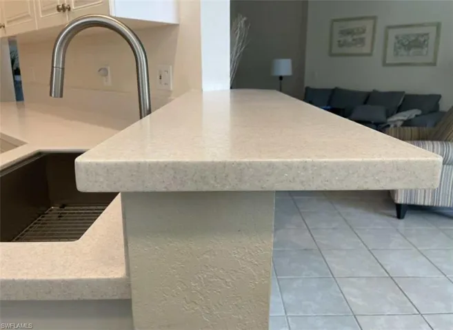 New sink & countertops