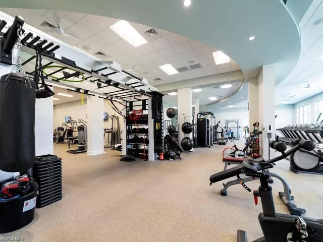 Exercise Room at The Commons Club at the Brooks
