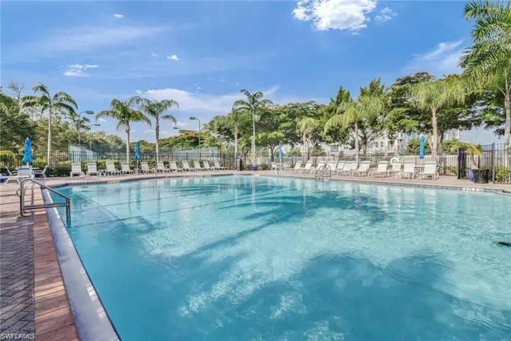 View of pool
