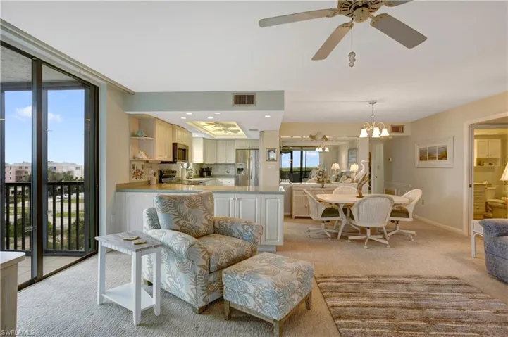 New neutral carpet in all main areas of the condo.