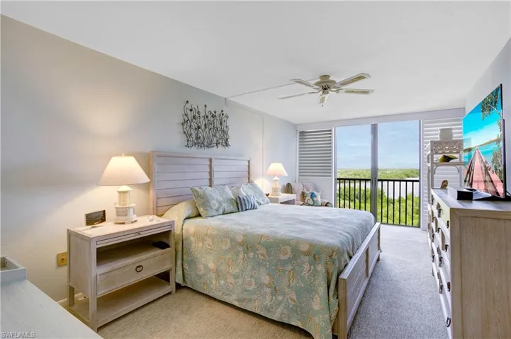 Beautiful views from your spacious Primary Bedroom