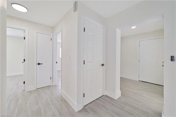 extra closet space and foyal