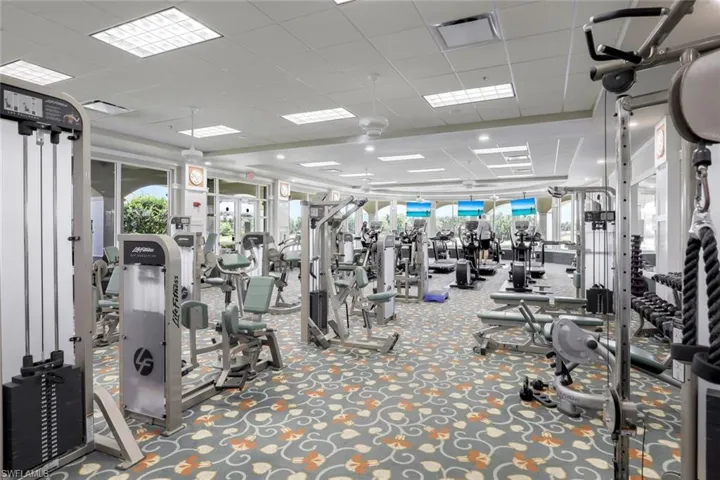 State-of-the-art gym.
