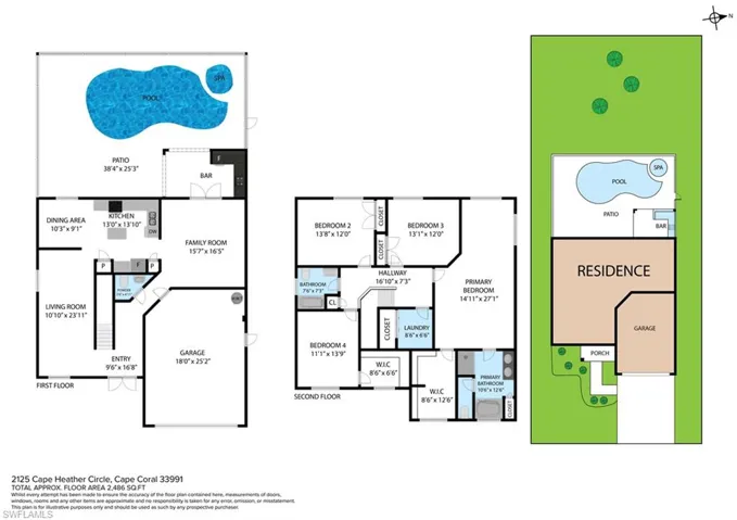 2125 Cape Heather CIR, CAPE CORAL FL 33991