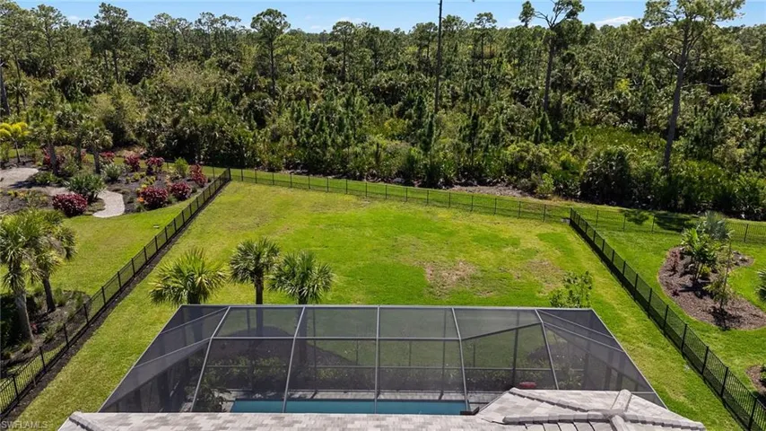 Aerial View Backyard