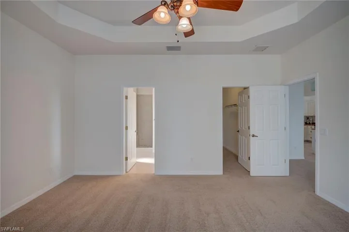 Priimary suite with large walk in closet and bathrrom