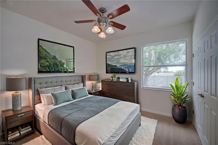 Guest bedroom 1 virtually staged