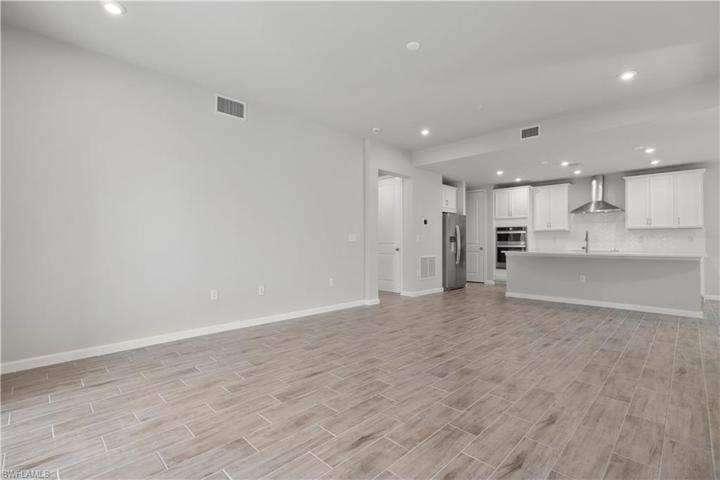 Great Room view of Kitchen