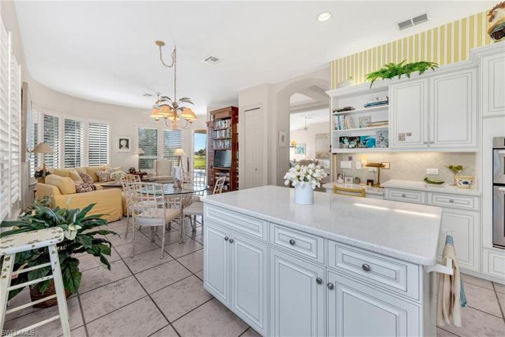 Center Island ~ Custom Cabinets with Pull Out Shelves