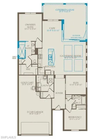 Floorplan with structurals