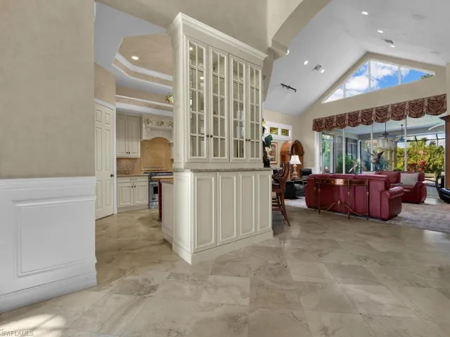 Outside view of kitchen