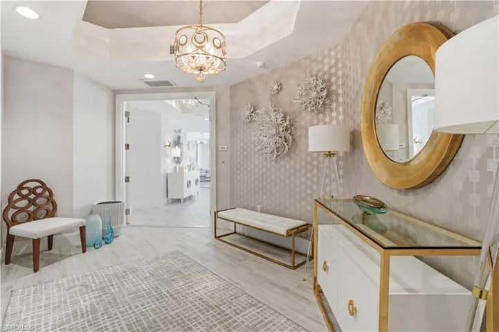 This private foyer makes this home feel so exclusive! Elevators can be unlocked/locked remotely from your cell phone or tablet.