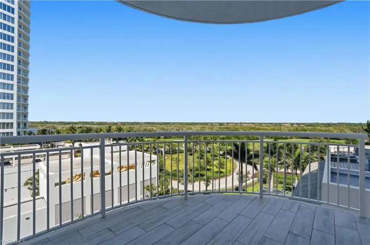 The guest suite features its own private balcony.