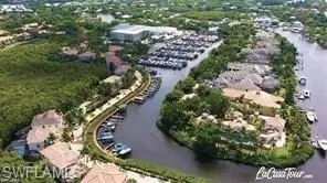 Bonita Bay's marina where you can dine at Backwater Jack's world famous restaurant!