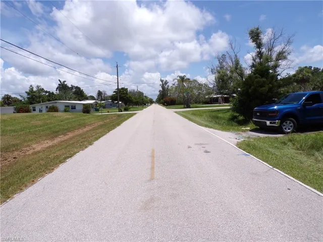 View of asphalt street