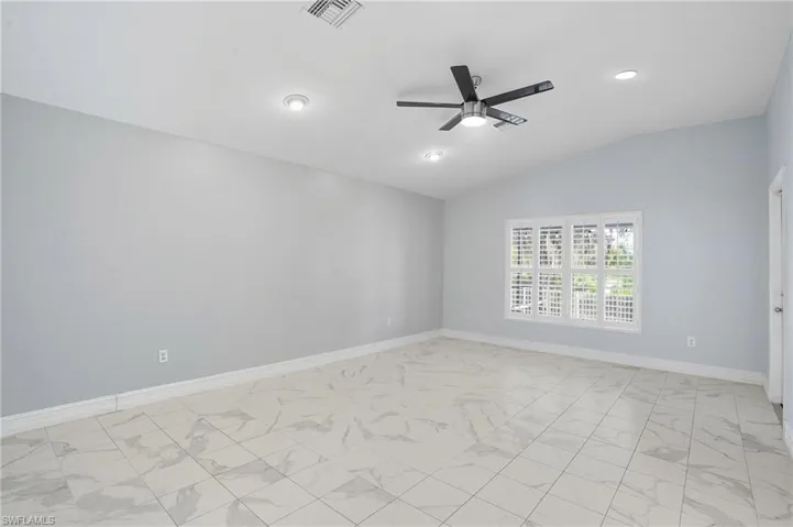 Spacious Master with private entrance to pool/lanai