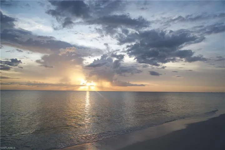 Sunset Bonita Beach 1.5 miles away