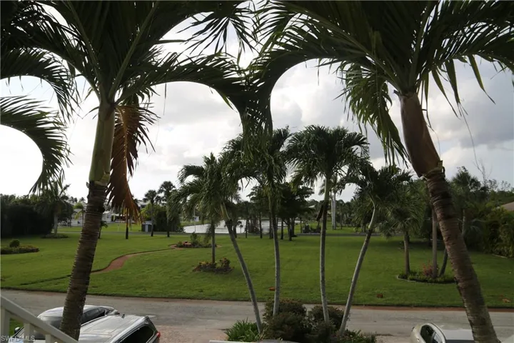 Private park across the street