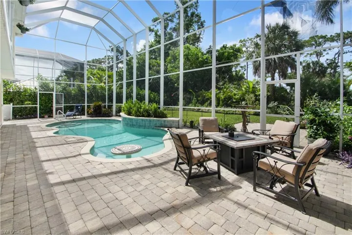 View of pool