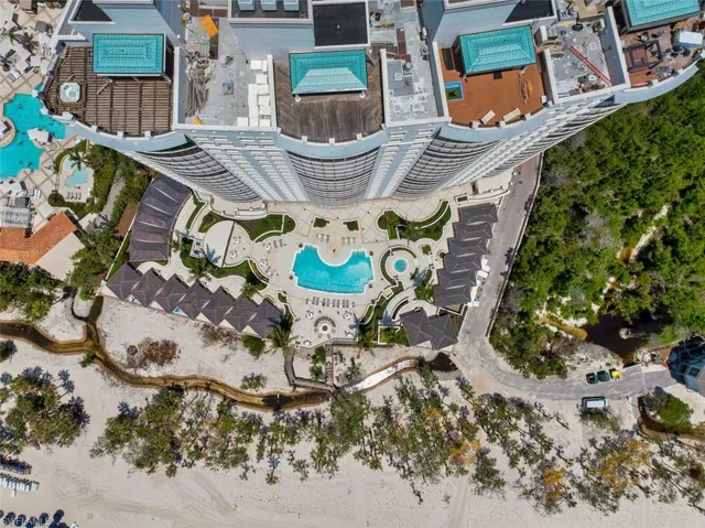 View of property location with a pool area