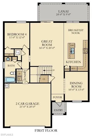 First Floor Layout