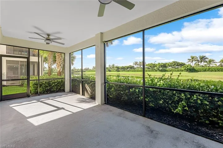 Spacious lanai with plenty of room for outdoor dining.