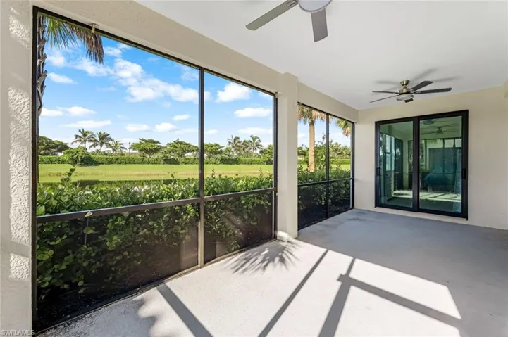 Spend your cool Florida mornings sipping coffee on your lanai - notice you can access from your primary suite AND main living area.