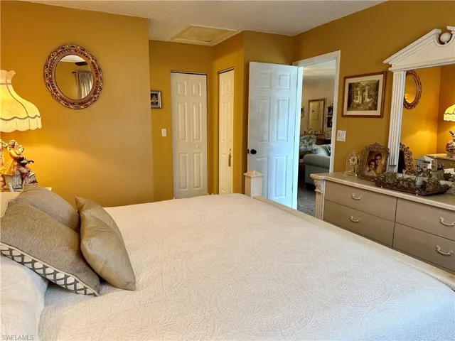 Very spacious and fits a king bedroom set