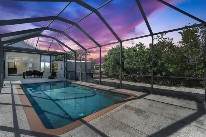 Sunsets by the pool VIRTUALLY ENHANCED